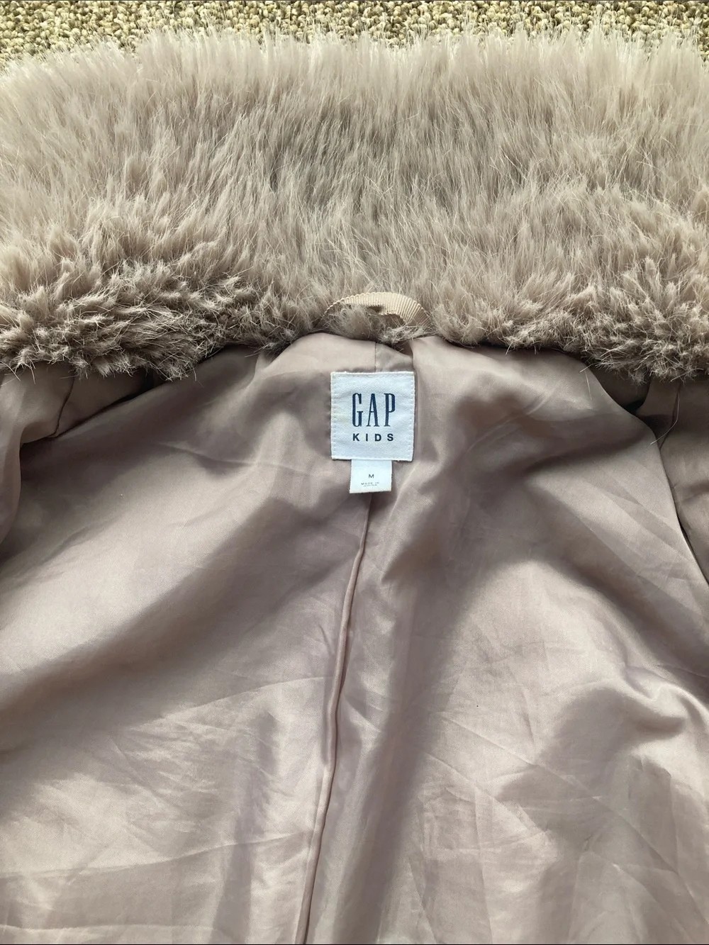 Gap faux fur coat